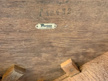 Art Deco Modernist Octagonal Side Table by Paul Bromberg for Pander, 1920s